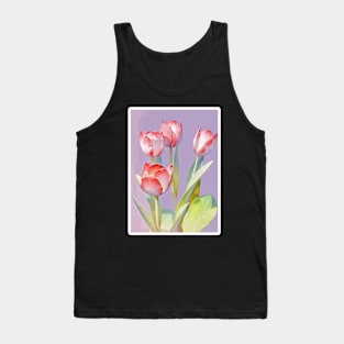 Pink Flower, Beautiful Flowers Tank Top